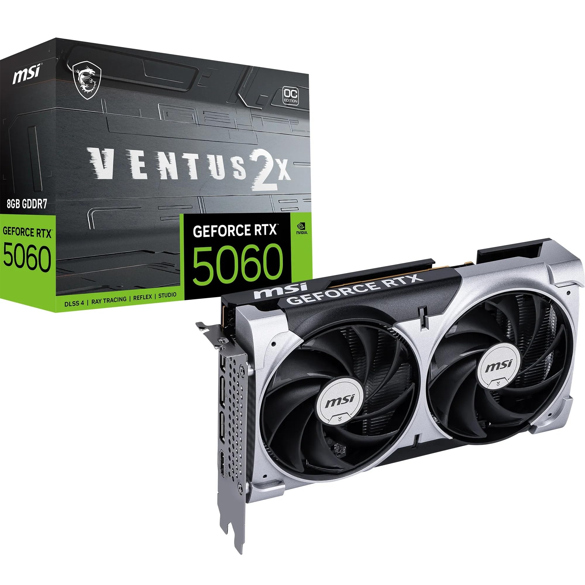 Amazon.co.jp: MSI GeForce RTX 5060 8G VENTUS 2X OC Graphics Board