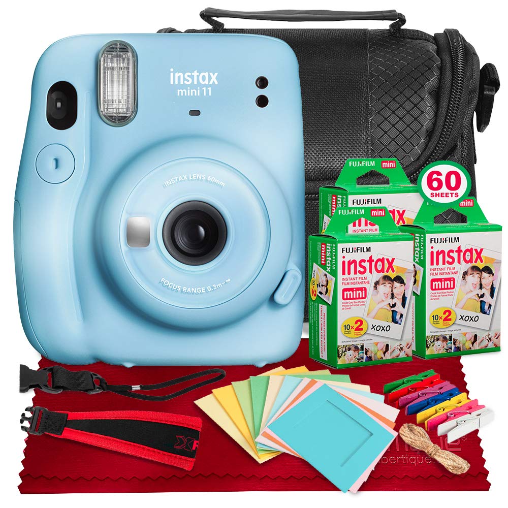 Fujifilm Instax Mini 11 Instant Film Camera Sky Blue Accessory