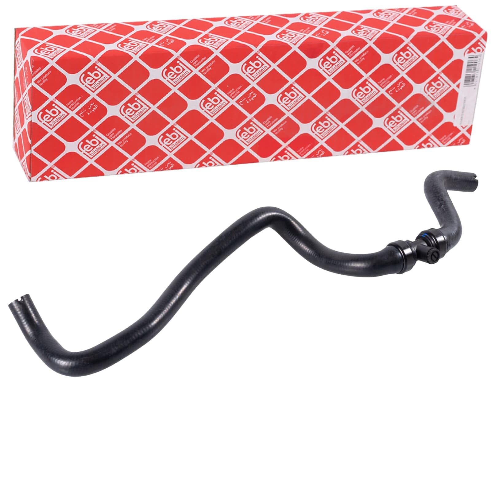 FEBI Radiator Hose Engine Cooling 16mm Inner Diameter Fits Fiat 500 500 C