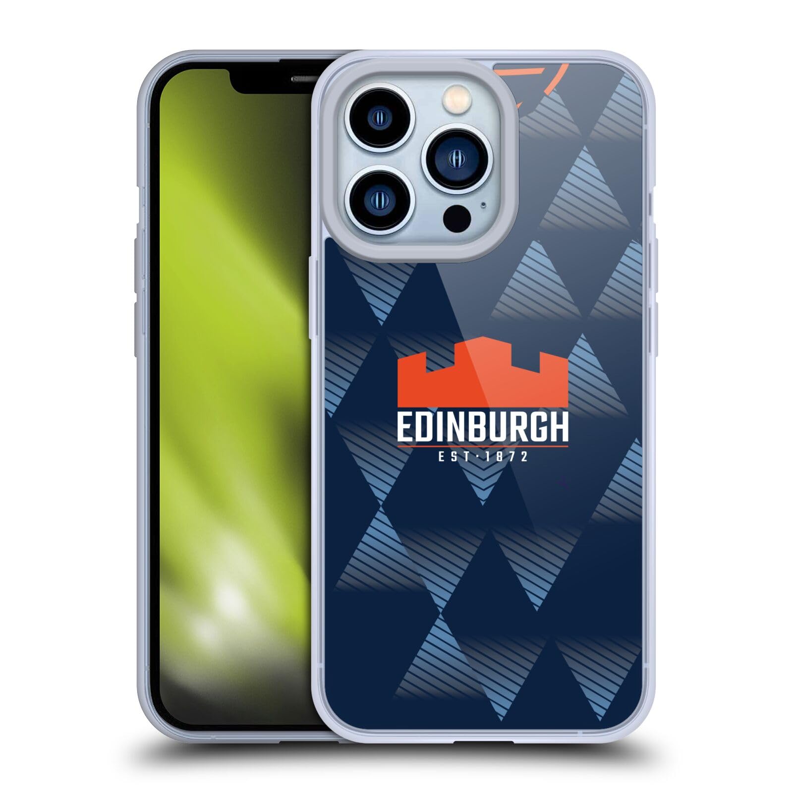 Funda iPhone 13 Pro carcasa gel suave Edinburgh Rugby 2022/23 protector 7