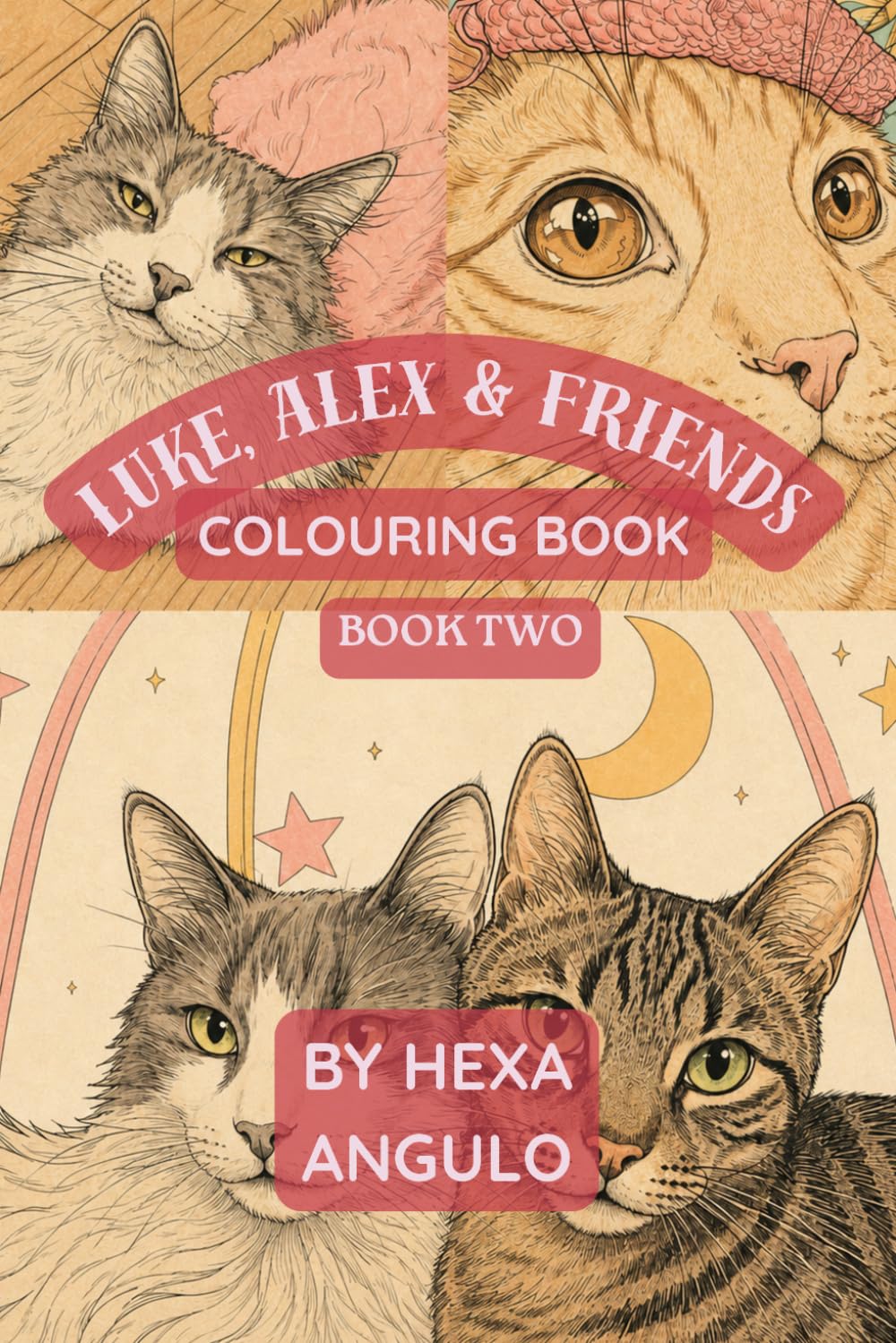 Luke, Alex & Friends Colouring Book: Book Two