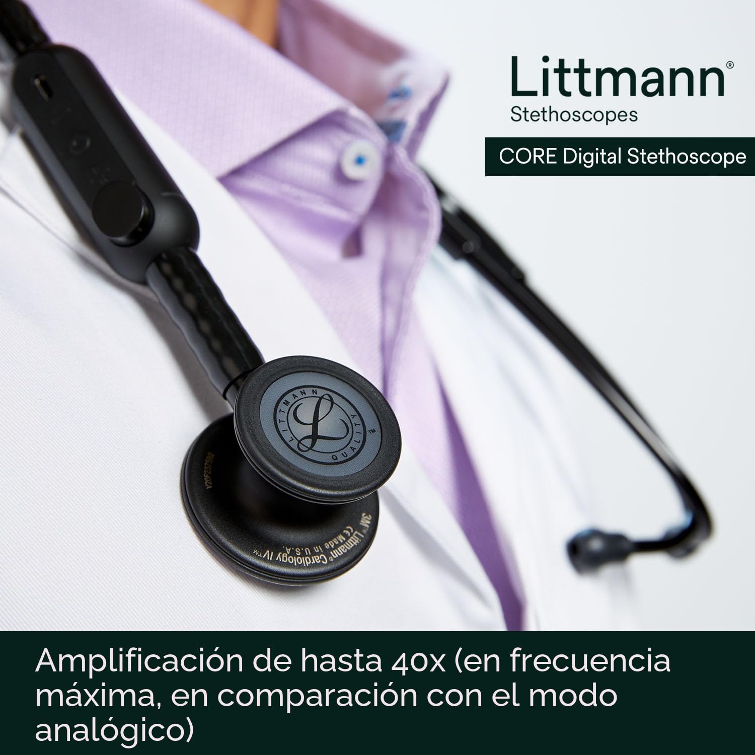Amazon.com: 3M Littmann CORE - Estetoscopio digital, nuestro
