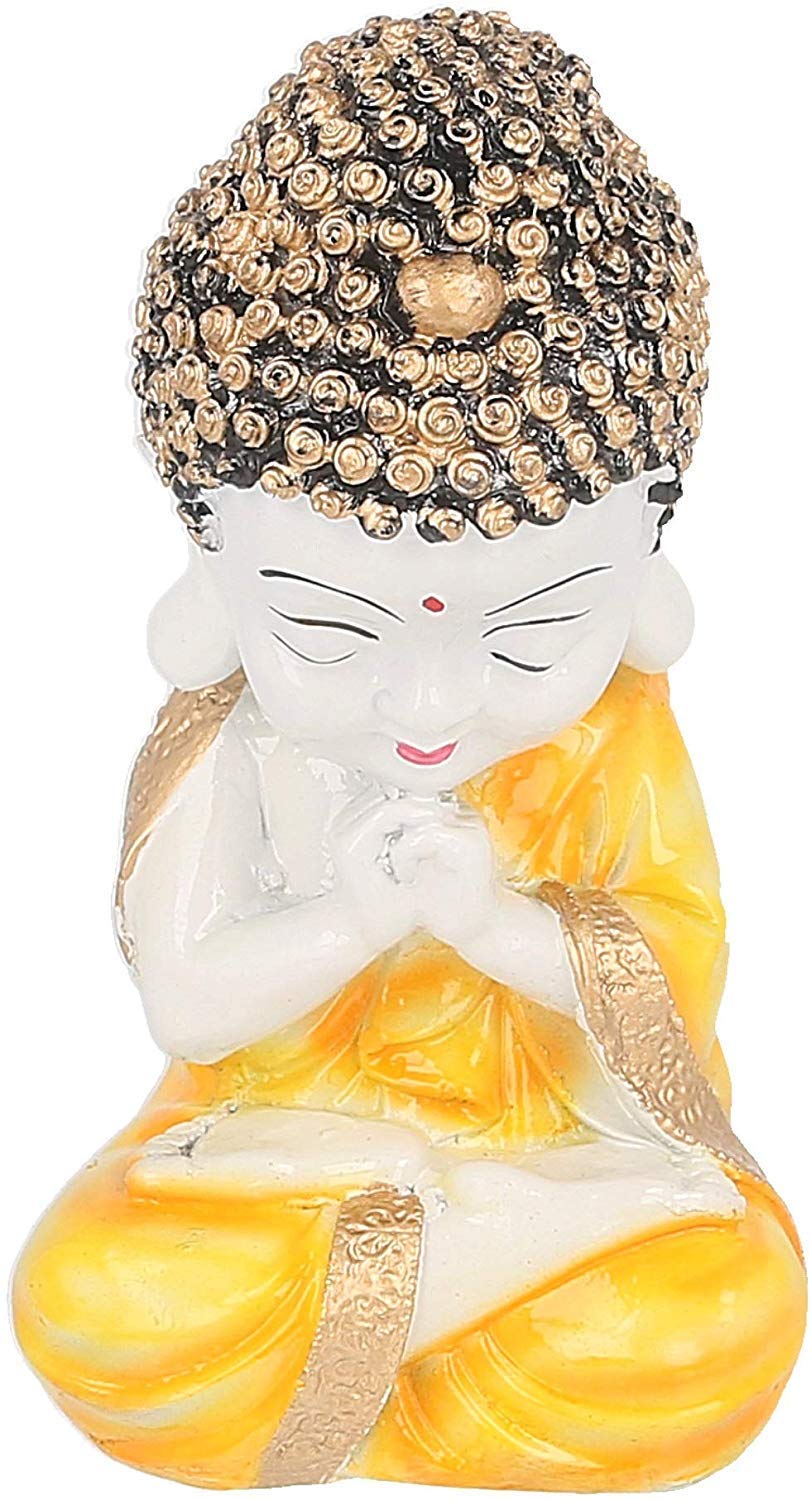 Figurine de petit moine en cadeau original pour pendaison de crémaillère