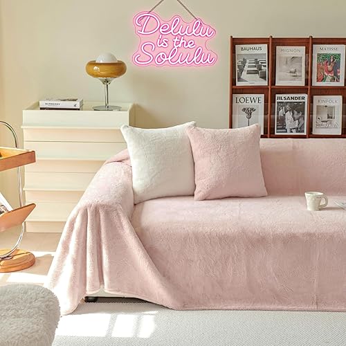 Vista 79 de Lucunstar Letrero de neón con texto en inglés "You're Like Really Pretty Neon", luz LED de neón rosa para decoración de pared, letrero de luz