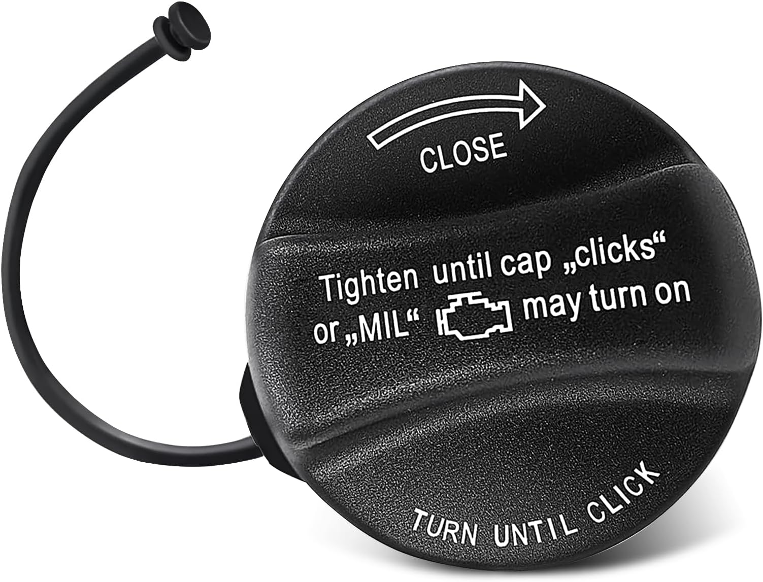 Gas Cap, Fuel Tank Cap Compatible with 2002-2018 Mini Cooper, BMW E39 E46 E60 E90 E92-128i 320i 325i 328i 328xi 330i 330xi X1 X3 X5 Z4 M3, More # OE 16117222391, 10844