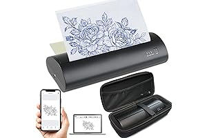 Wireless Tattoo Stencil Printer for Perfect, Smudge-Free Tattoo Transfers