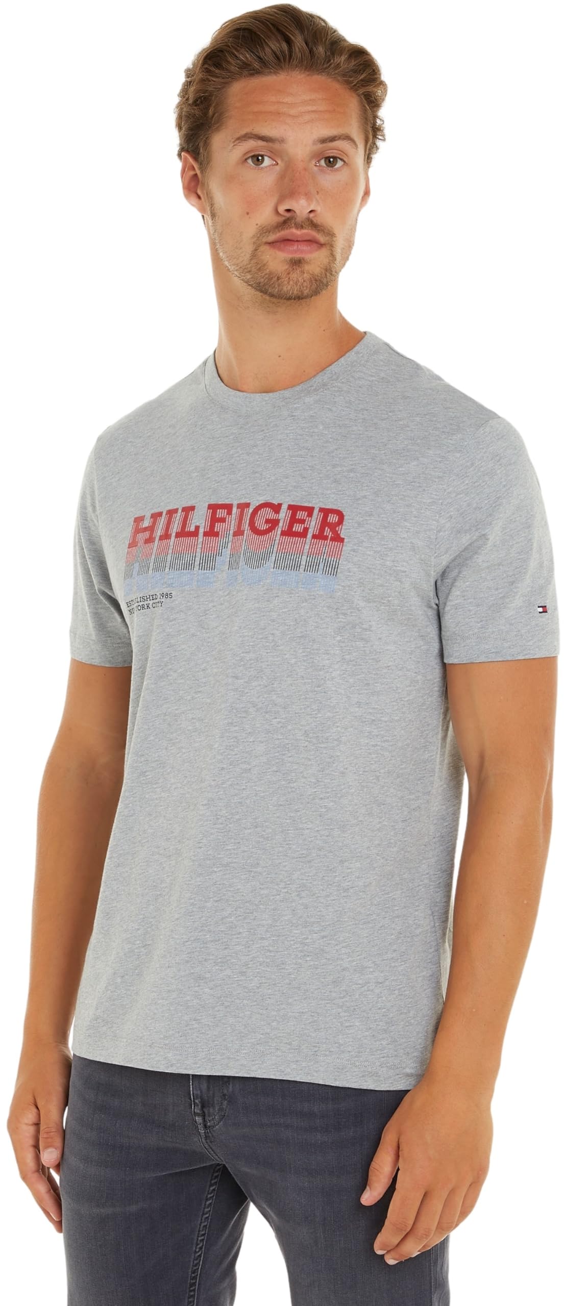 Tommy Hilfiger Camisetas de Manga Corta para Hombre