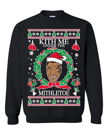Ugly Christmas Sweater Mike Tyson Kith 