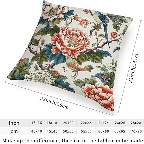 Vista 387 de ArogGeld Chinoiserie - Funda de cojín con estampado de leopardo y guepardo fucsia, con manchas de animales de vaca, color rosa oscuro, decoración