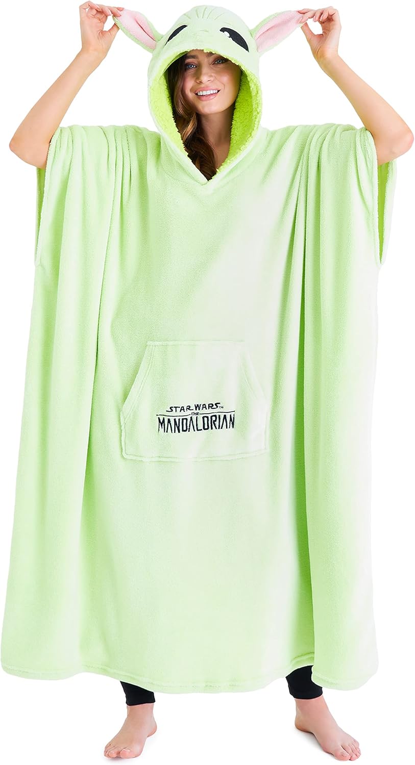 Disney The Mandalorian Wearable Blanket for Men Women Teens Super Soft