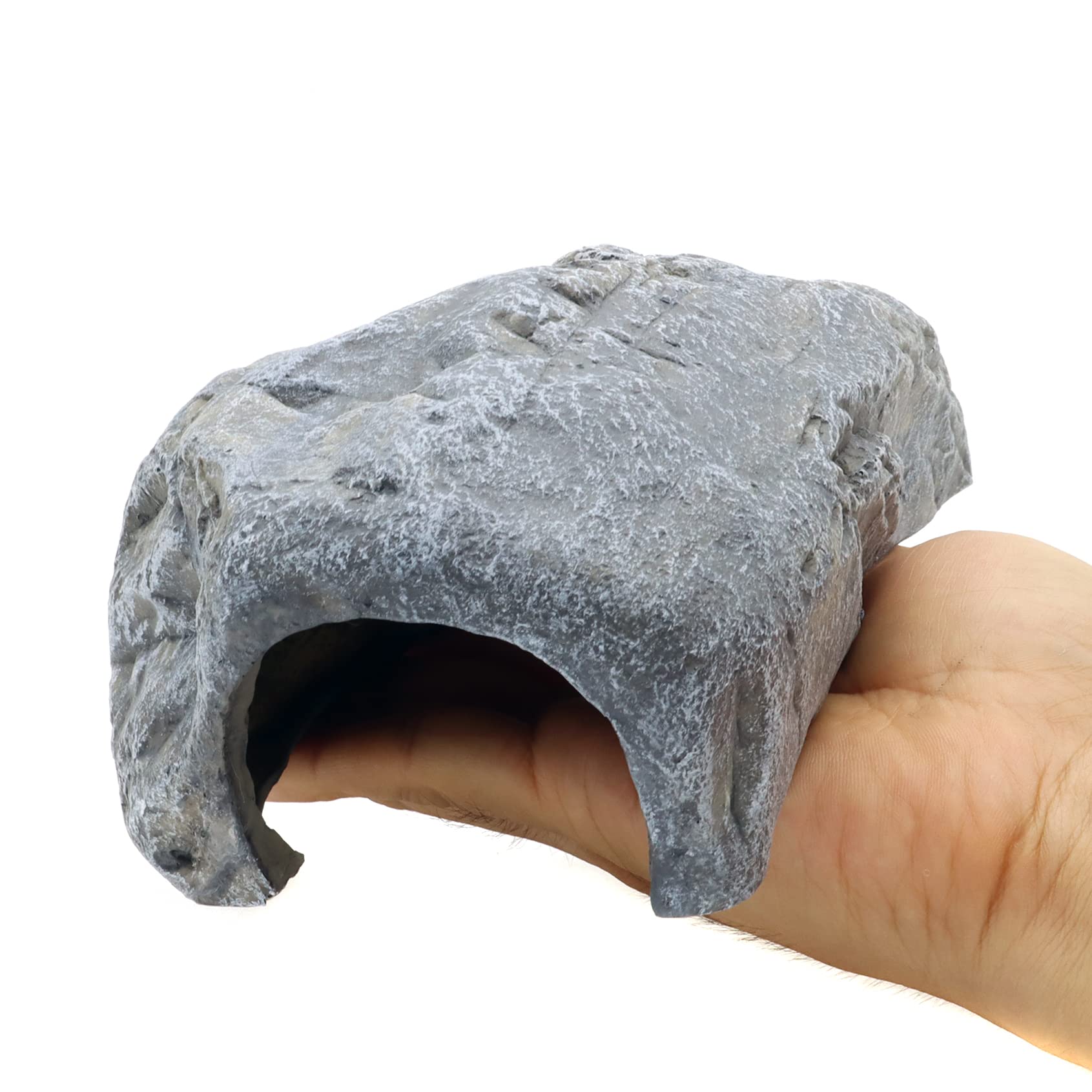 JIHAQUA Cachette pour reptile - Cachette pour terrarium - Décoration d'habitat (Style B)