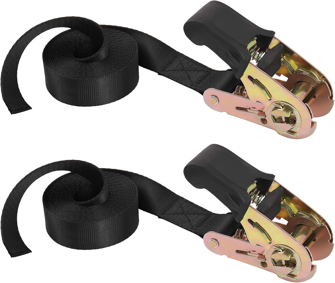 Endless Ratchet Tie Down Straps Heavy Duty Cargo Tie Downs Sturdy Nylon
