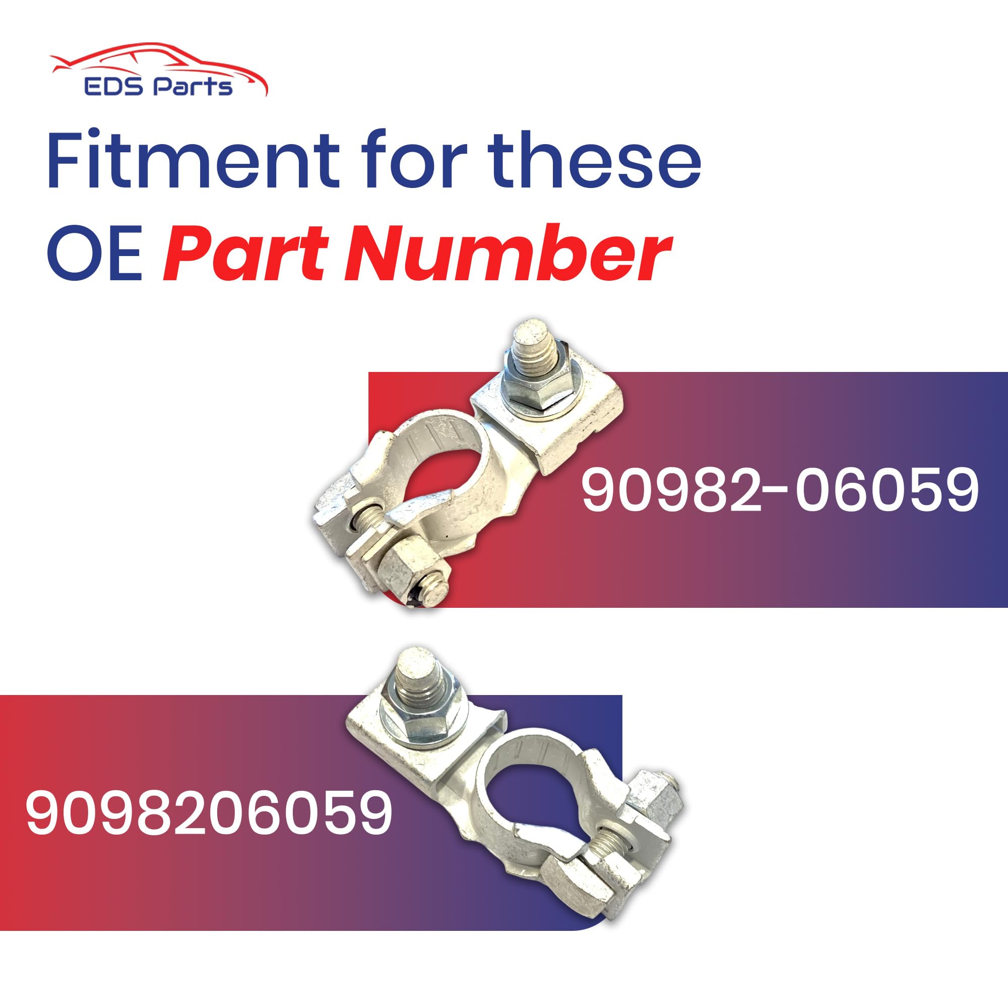 Amazon.com: EDS 90982-06059 9098206059 Negative Battery Terminal