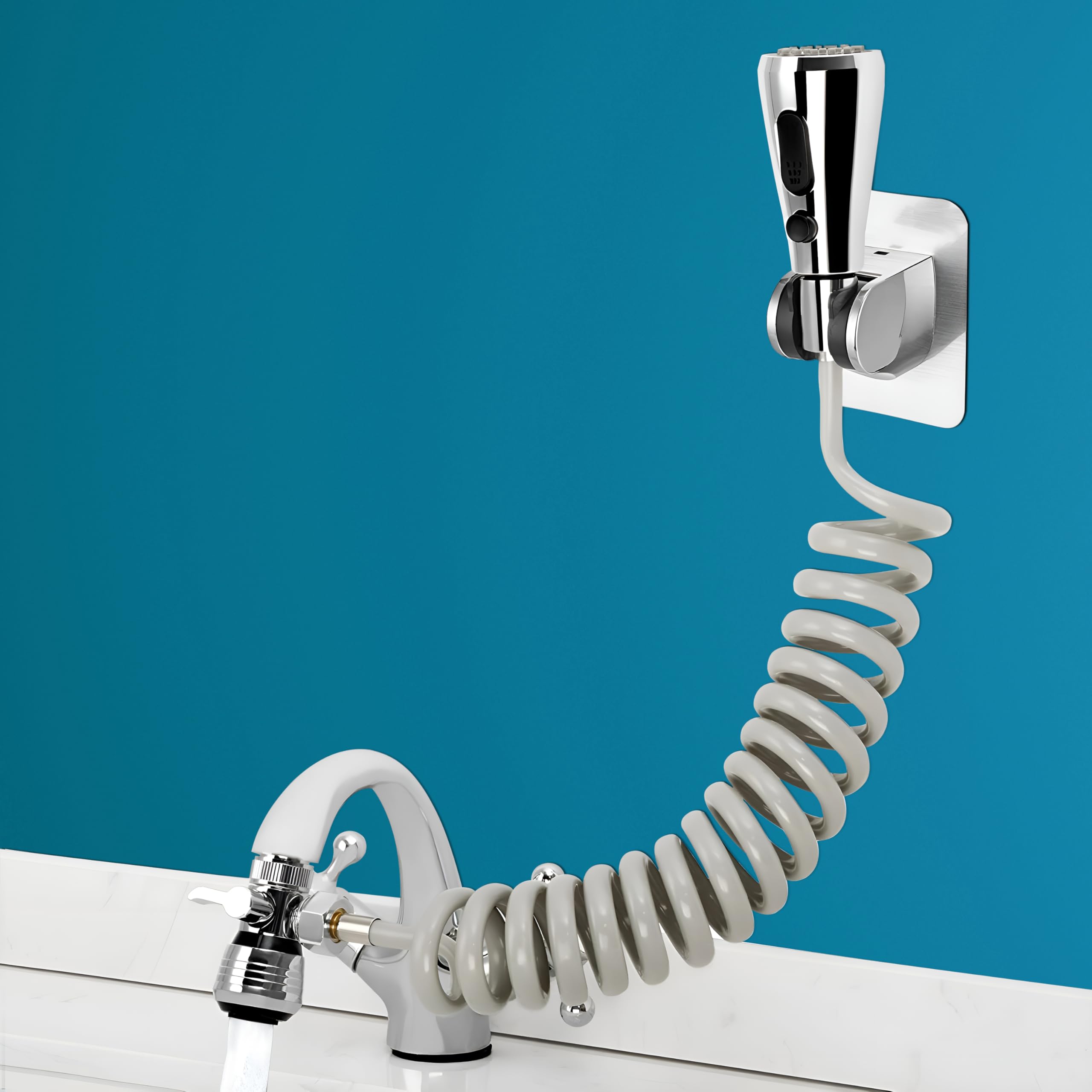 Plantex Flexible Tap extension for Kitchen Sink/360° Rotation/Diverter Plus Aerator with Extendable Recoil Hose(XL-2014/Chrome) (B0DC6M2YTD) Amazon Price History, Amazon Price Tracker