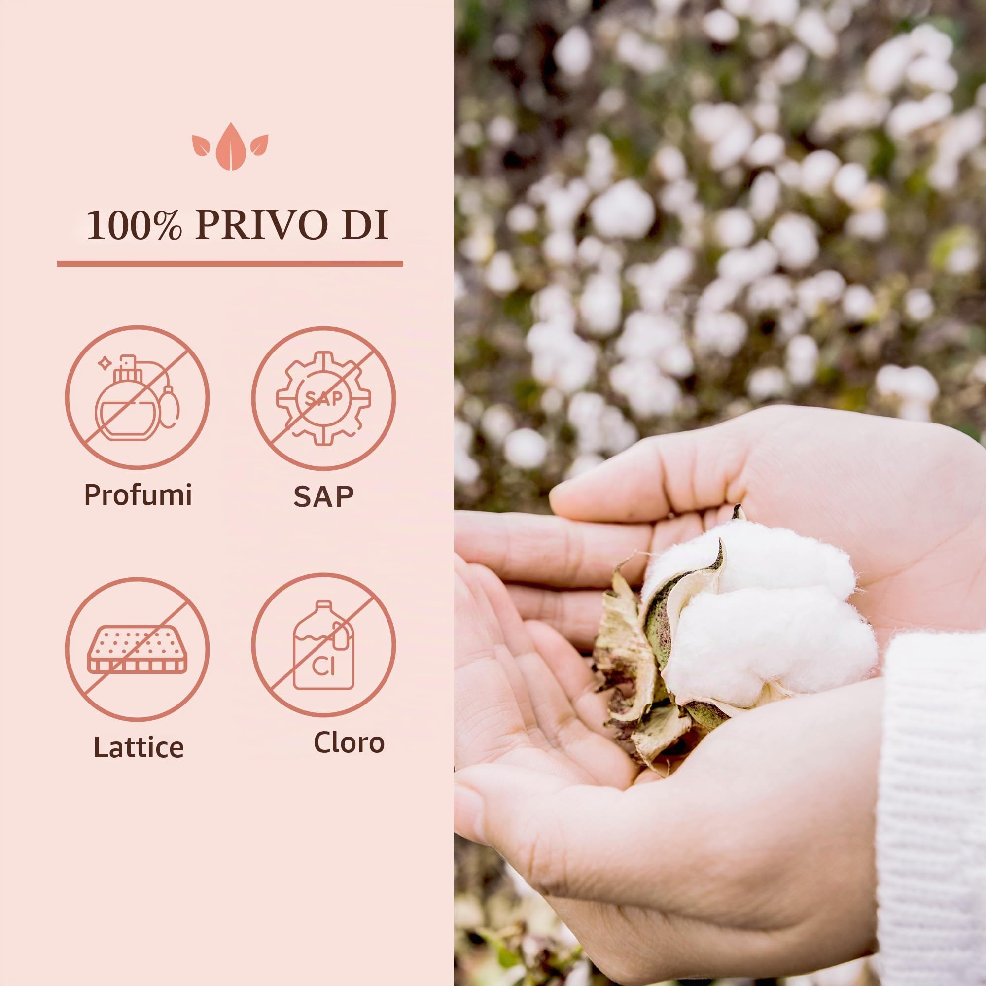 Organyc Assorbenti Post Parto per Ospedale – Primi Giorni Dopo il Parto, Ripiegati – 12 Pezzi – in 100% Cotone Biologico Certificato, Delicati per Pelli Sensibili