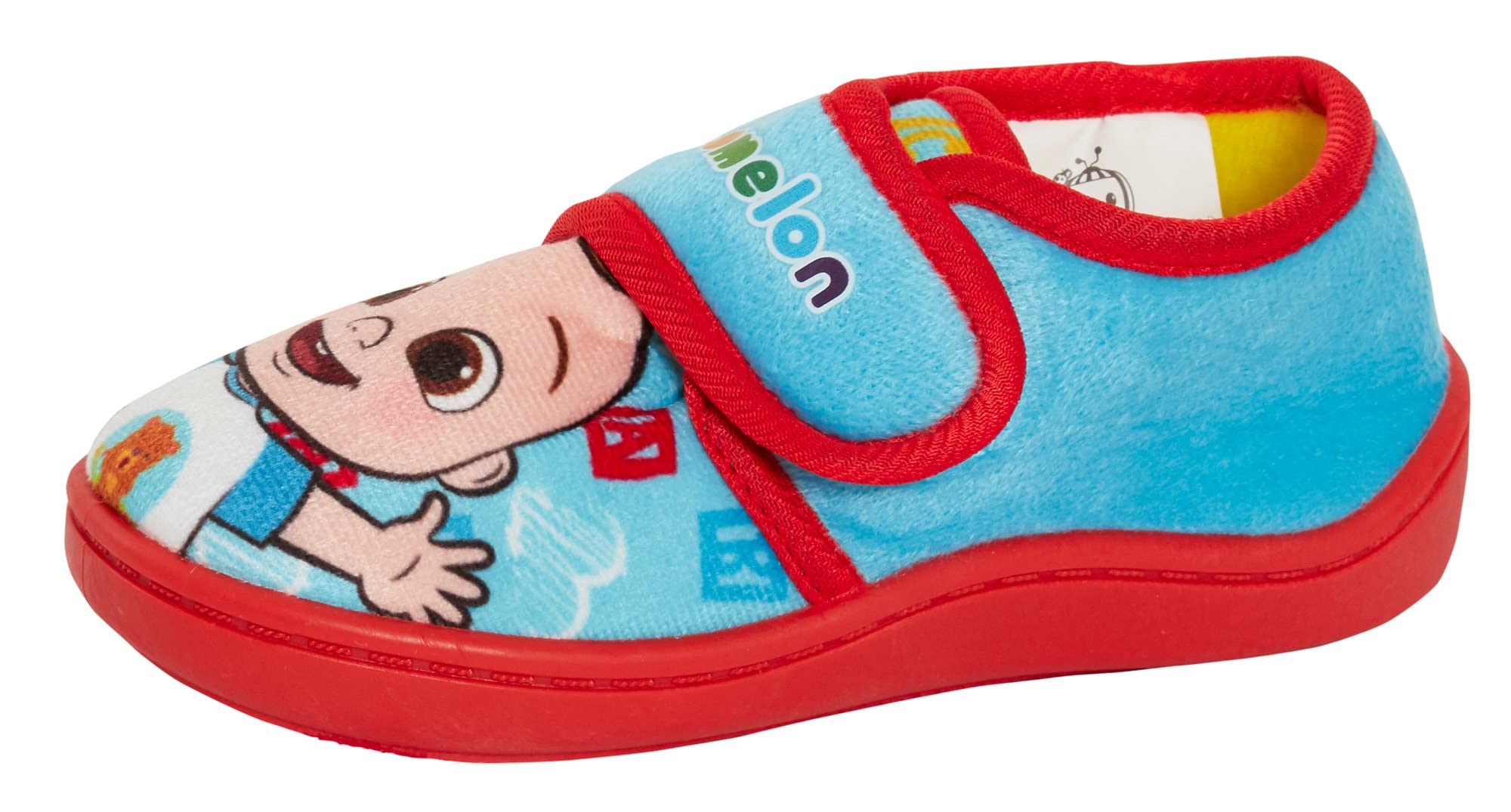 CoComelon Slippers Girls Boys Infants Toddlers Easy Fasten Nursery House Shoes Kids JJ Booties
