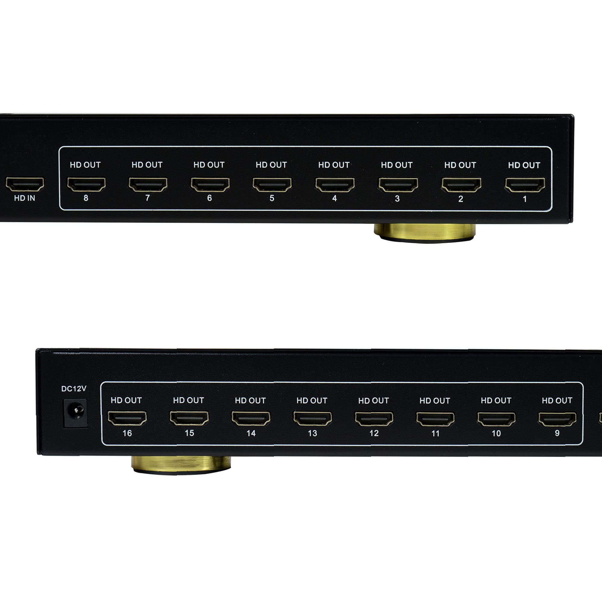 PNI Répartiteur HDMI 1.3, 1 x 16 16 Ports HDMI 1080p 3D