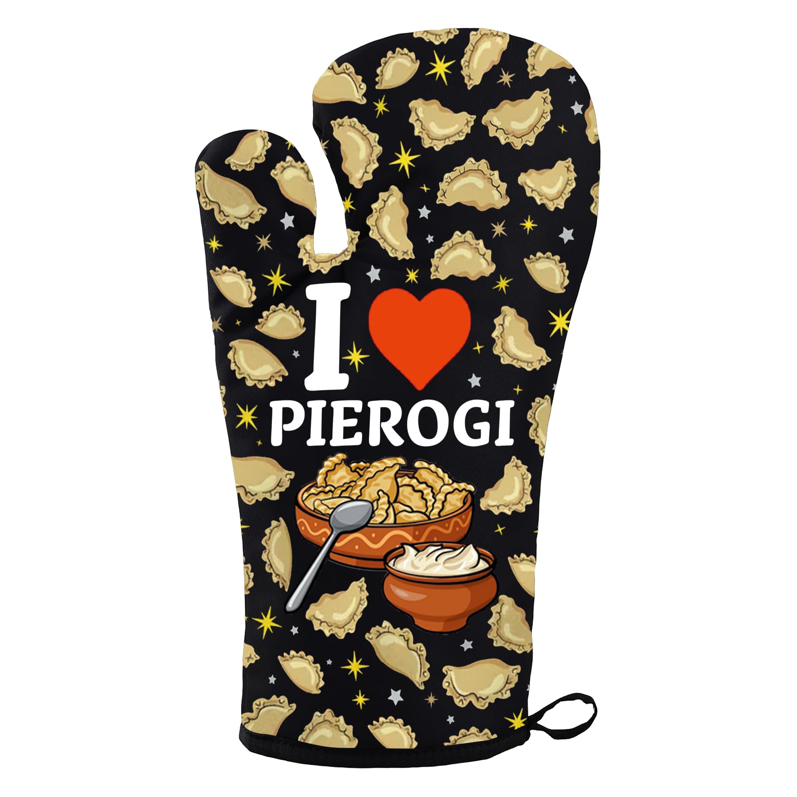 Gant de four Pierogi pour cuisine et amoureux de culture polonaise