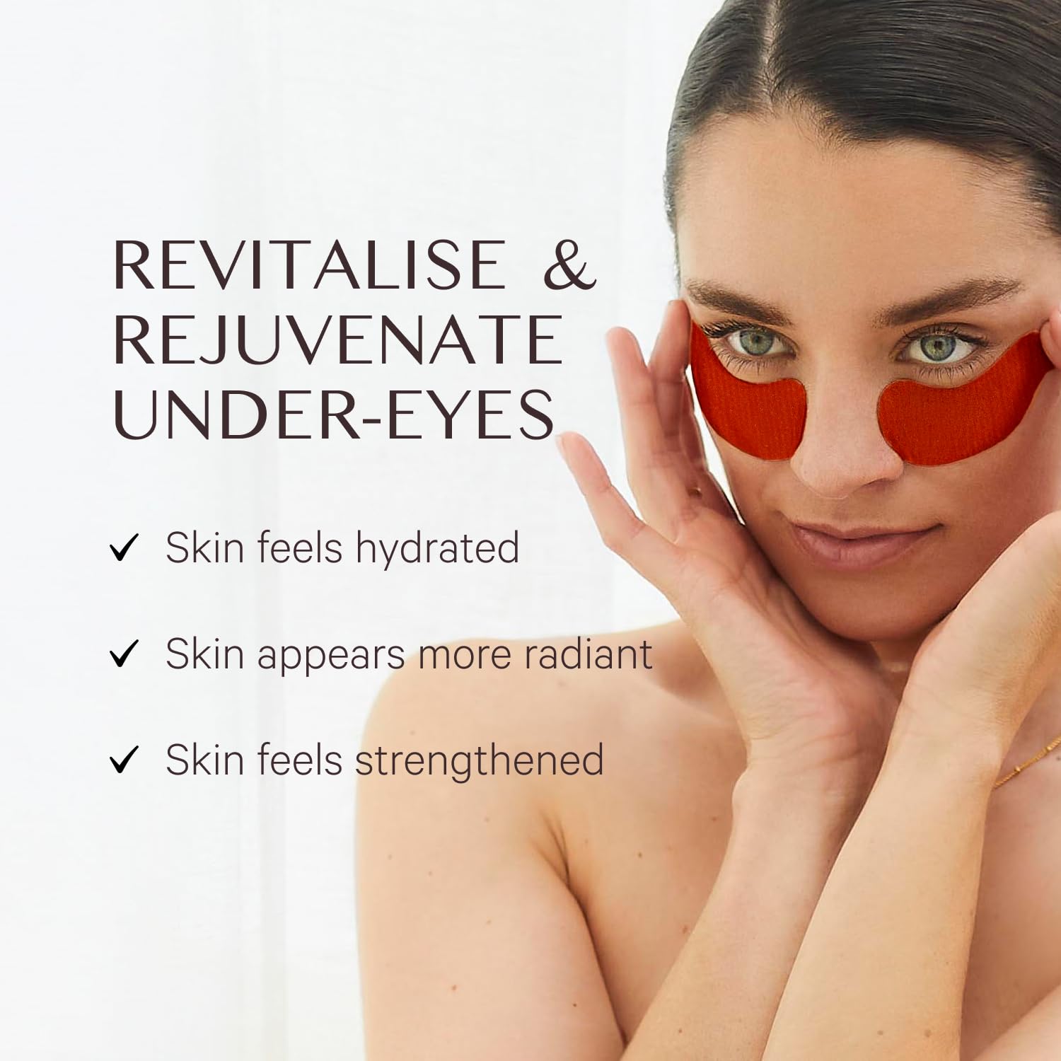 MZ SKIN Vitamin-Infused Meso Eye Mask | Hyaluronic Acid & Niacinamide Enhanced Hydrogel Treatment for Tired Eyes, Perfect For Anti-Aging, Wrinkles, Fine Lines & Dark Circles, Fragrance Free