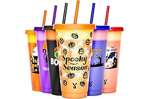 Enchanting Color-Shifting Halloween Cups: A Spooktacular Splash of Fun!