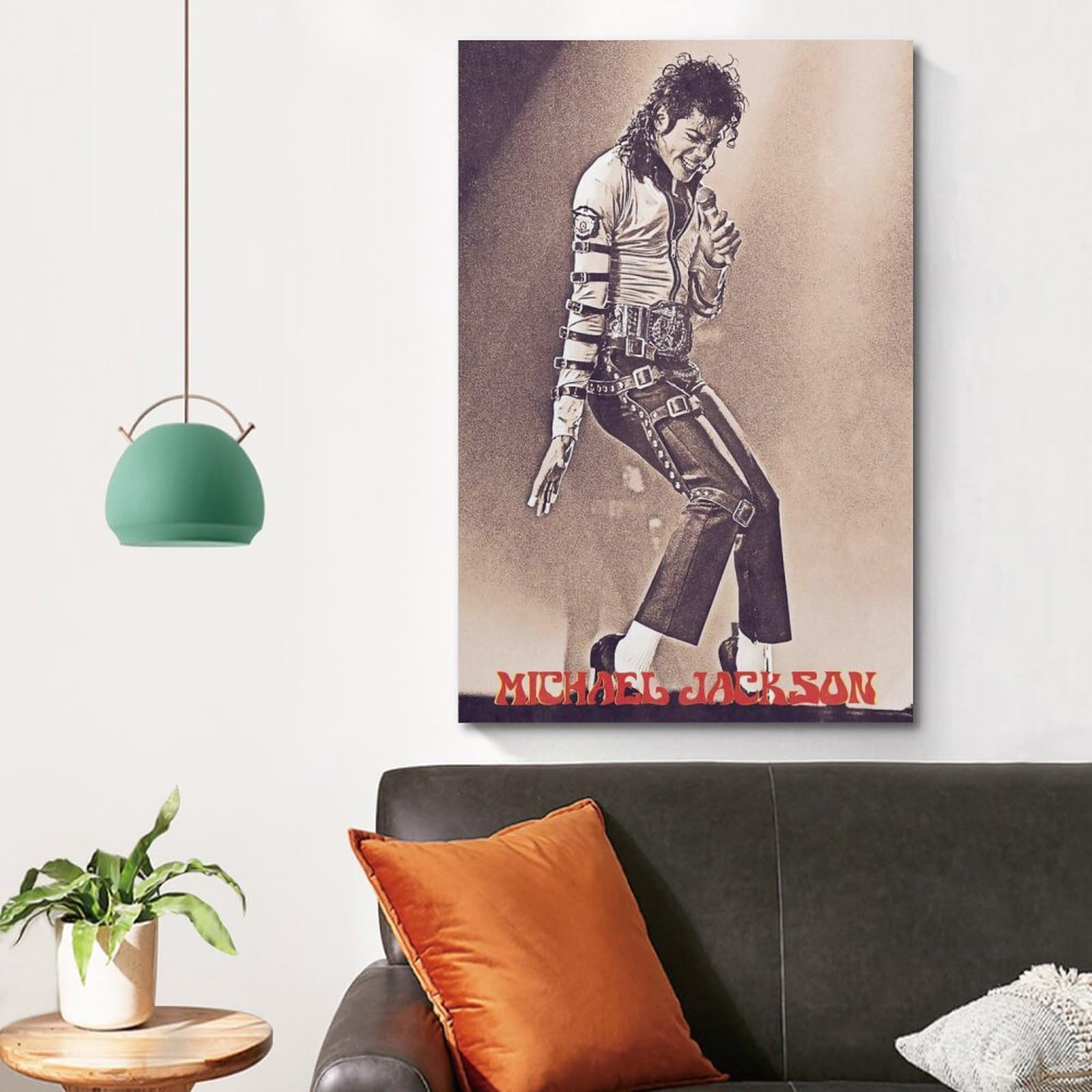 Tableau Paper Michael Jackson - Toile pop art - Déco murale moderne