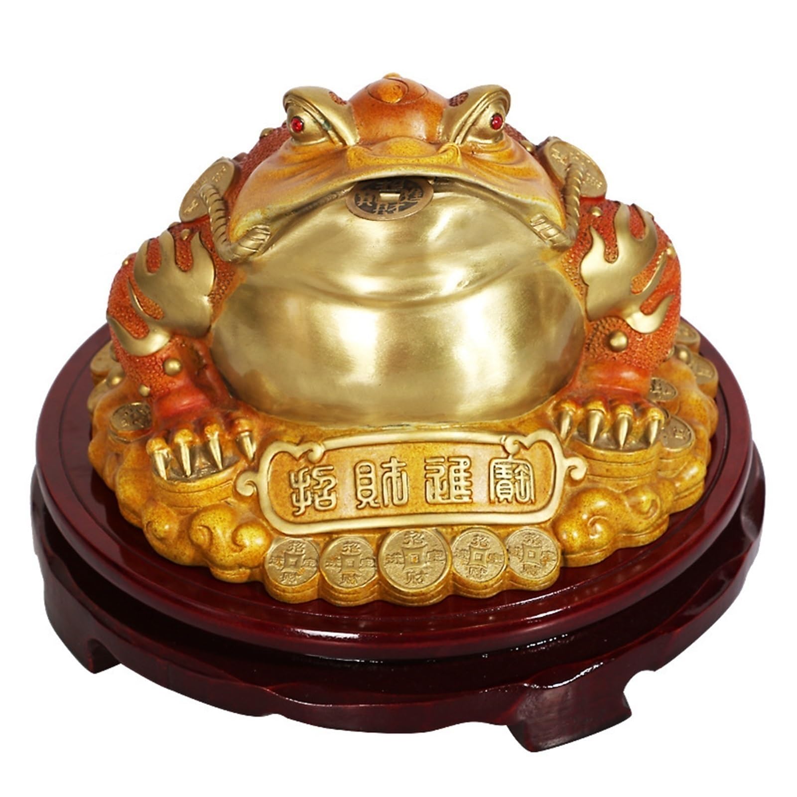 GLETSF Brass Decor Creative All-copper Golden Pheasant Handmade Statue Crafts Desktop Ornaments To Attract Wealth And Home Decorations Statues For Home Decor,