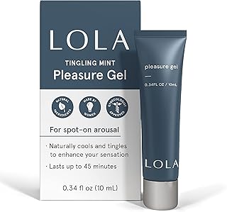 LOLA Pleasure Gel - Silicone Based Lube for Women, Tingling Lube & Personal Lubricant for Women, Silicone Lube Intimate Items