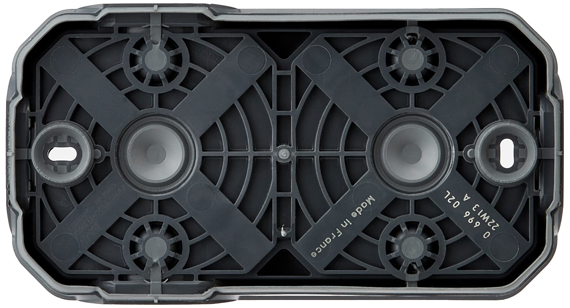 Wasserdichtes Aufputzgehäuse IP55 - Anthrazit Für Außenbereich & Feuchträume