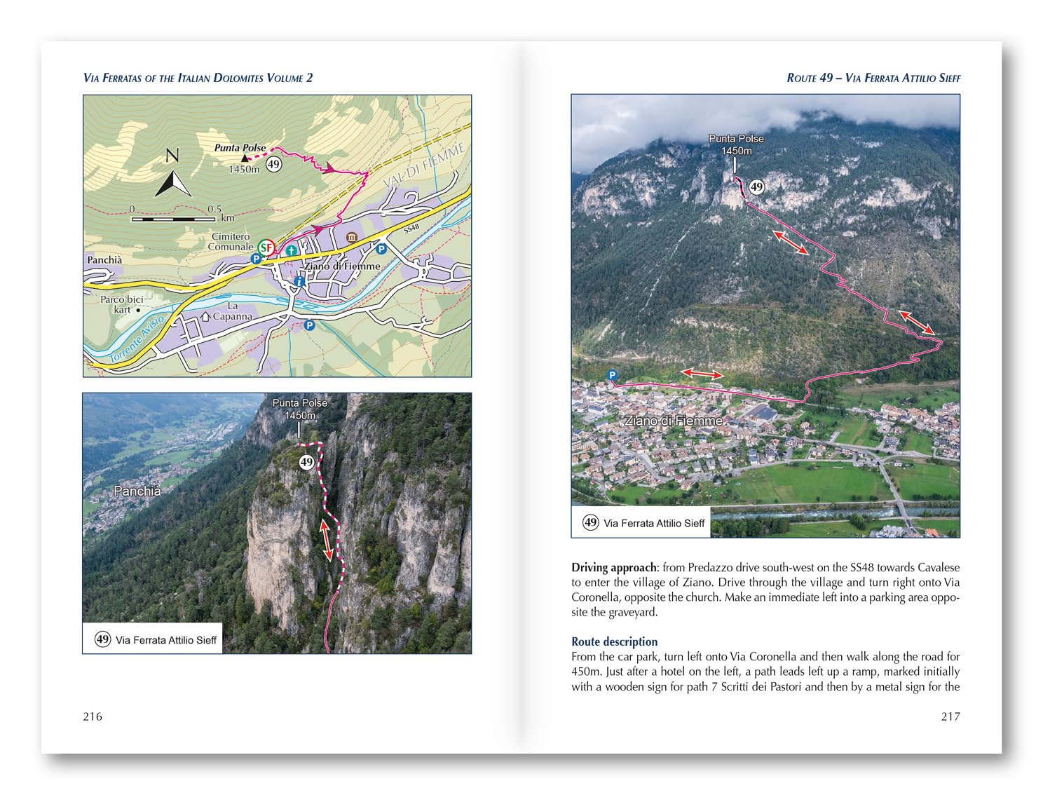 Via ferrata of italian dolomites vol 2 souther: Southern Dolomites, Brenta and Lake Garda