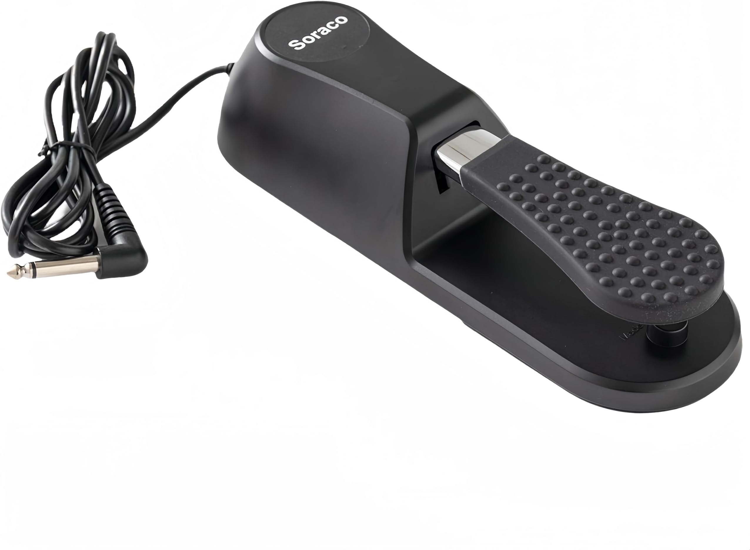 Soraco Sustain Pedal Univerdal for Keyboard with Polarity Switch for Yamaha Casio Roland Korg Behringer Moog Piano Midi Electronic keyboards Style Piano Foot Pedal (Upgrade Version)