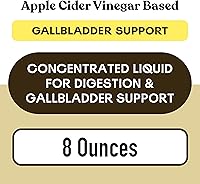 Vista 5 de Gallbladder - Concentrado líquido orgánico completo de 8 onzas, fórmula orgánica de apoyo de la vesícula biliar con vinagre de sidra de manzana