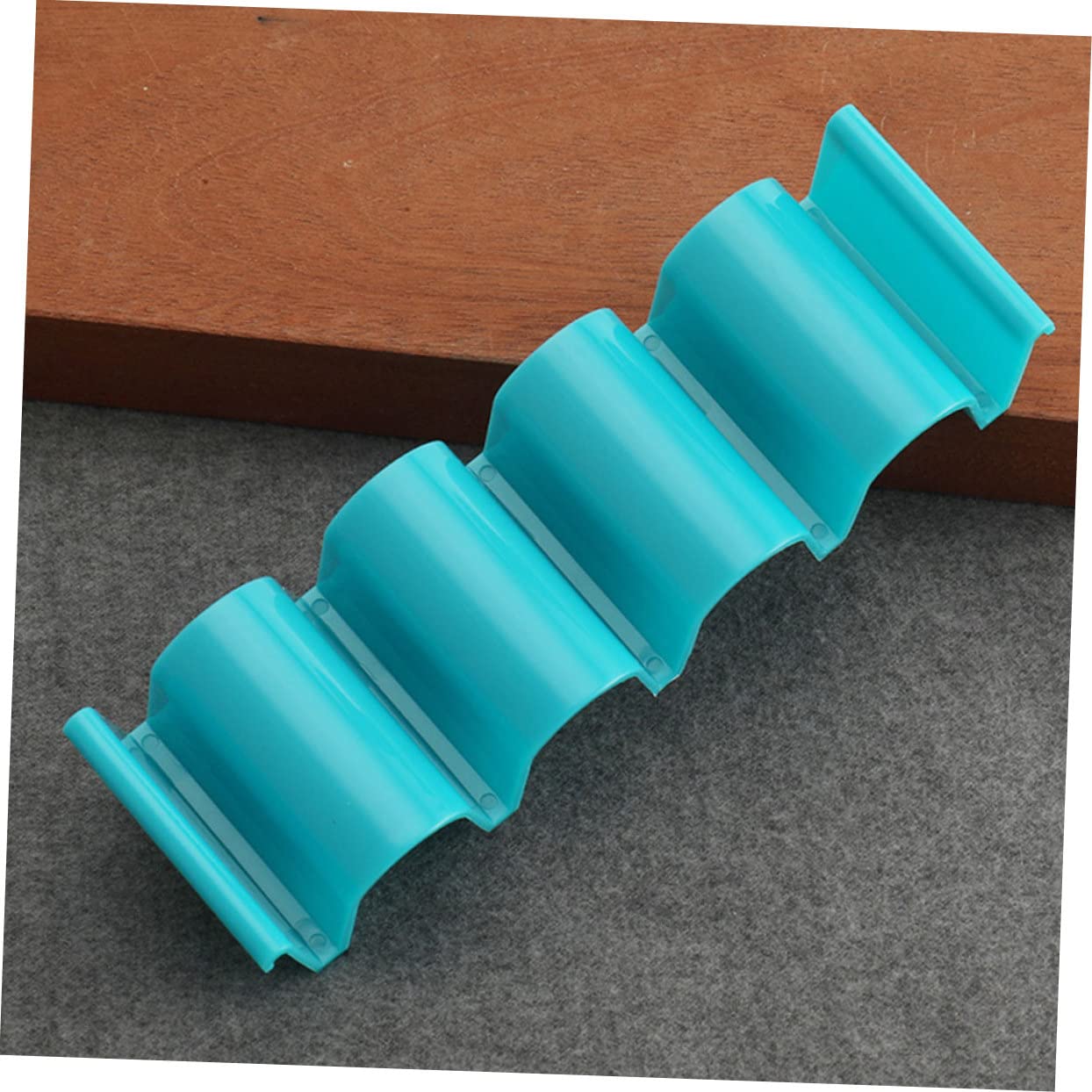 COLLBATH High Resistant Plastic Tortilla Roll Rack Taco Holder Stand Non-slip Base for Indoor/outdoor Parties