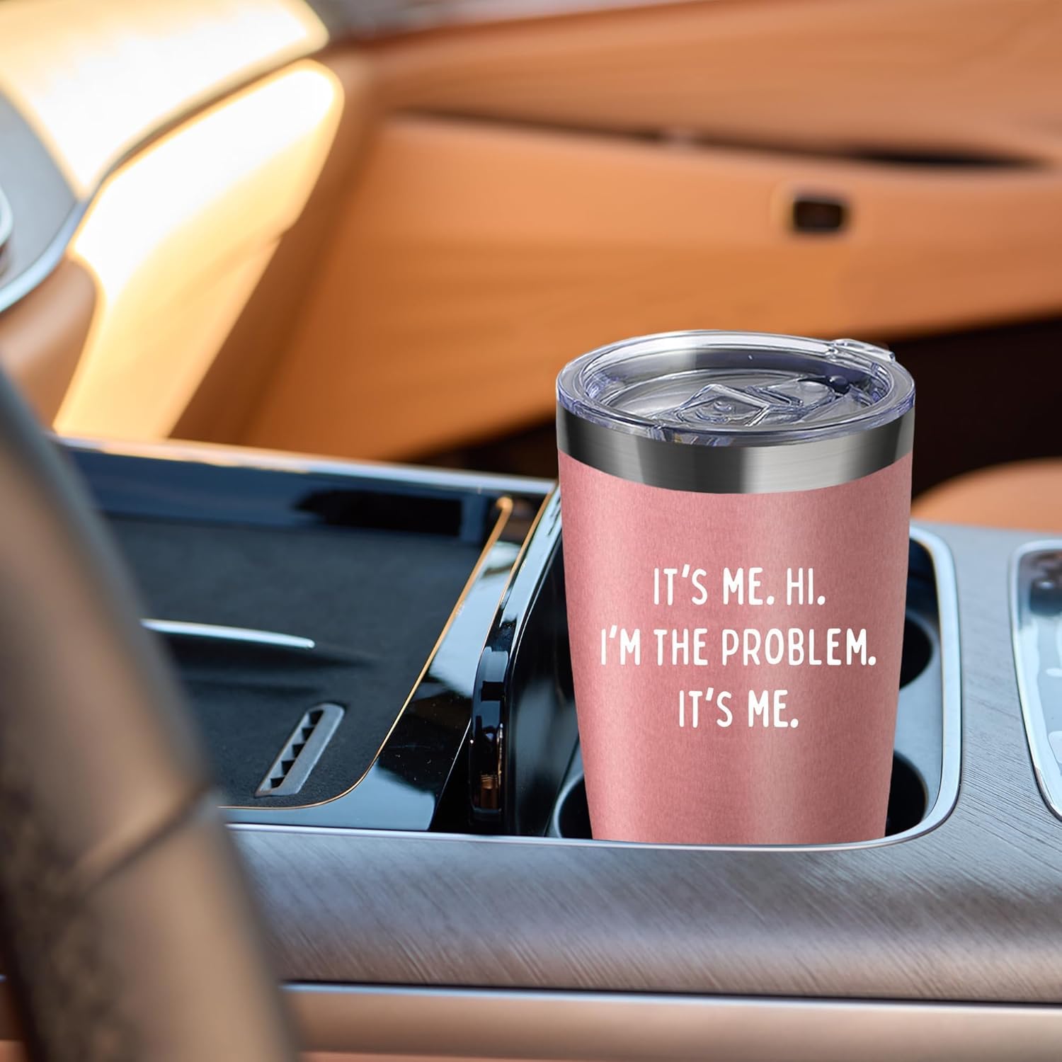ATHAND It's Me. Hi. I'm The Problem,Music Lover Gift,Fans Merch,20 Oz Stainless Steel Insulated Iced Coffee Tumble,Funny Travel Coffee Mug Cup Water Bottle,Birthday Gifts for Music Lovers Women Men - Image 6