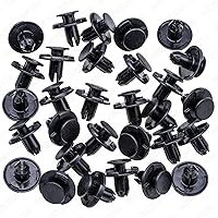 Vista 2 de Rexka 30 piezas Fender Liner Cowl Grille Parachoques Bajo Cubierta Clip de Empuje Tipo Retenedor Compatible con Nissan Infiniti 01553-05933