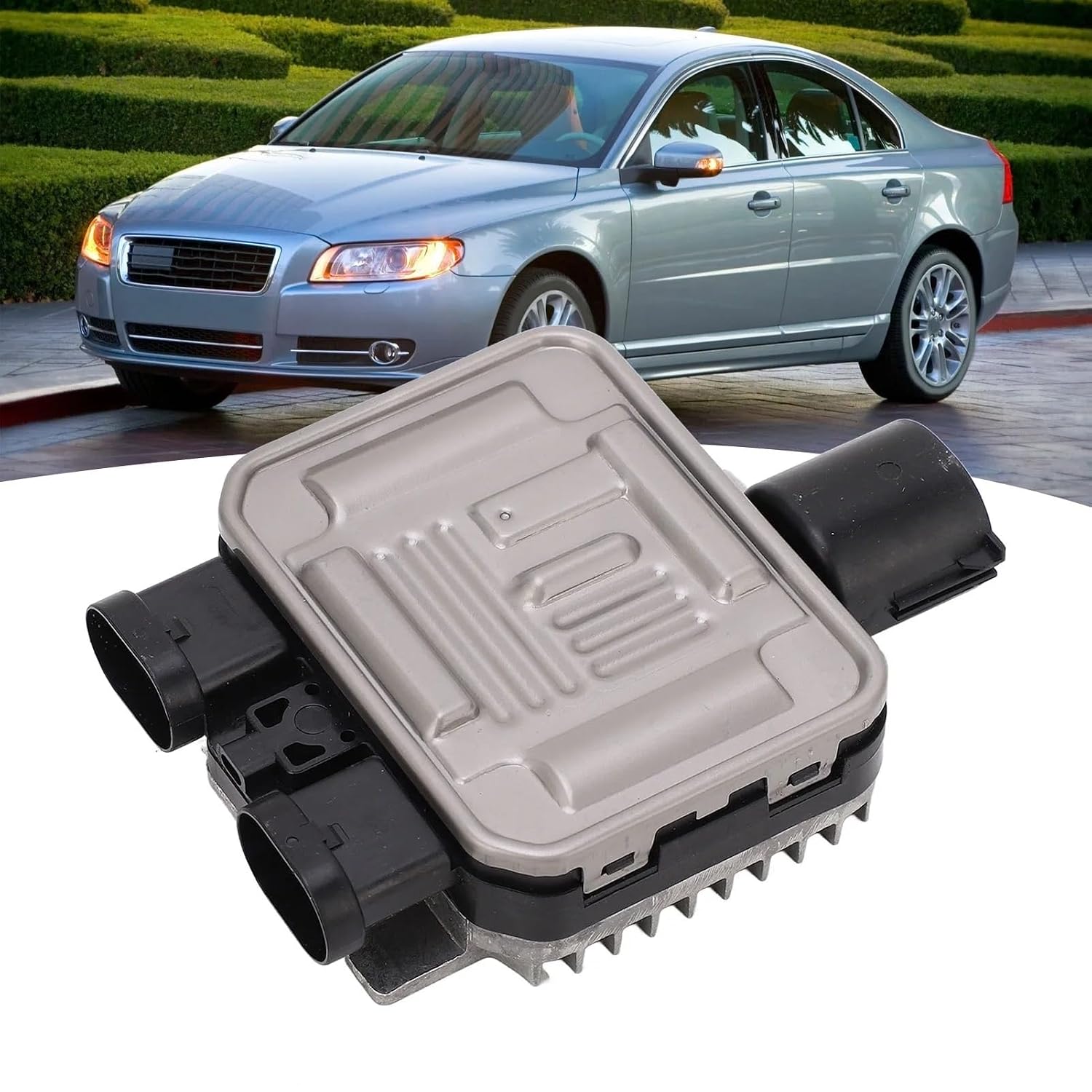Car Radiator Cooling Fan Control Module 31305106 Metal for Galaxy for Mondeo for Volvo for S60 S80 for XC60 940009402