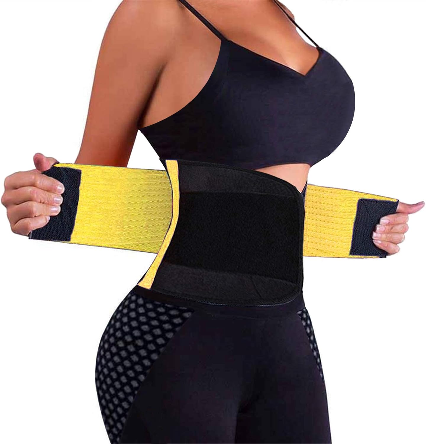 VENUZOR Waist Trainer Belt for Women - Waist Cincher Trimmer - Slimming Body Shaper Belt - Sport Girdle Belt (UP Graded) - Image 2
