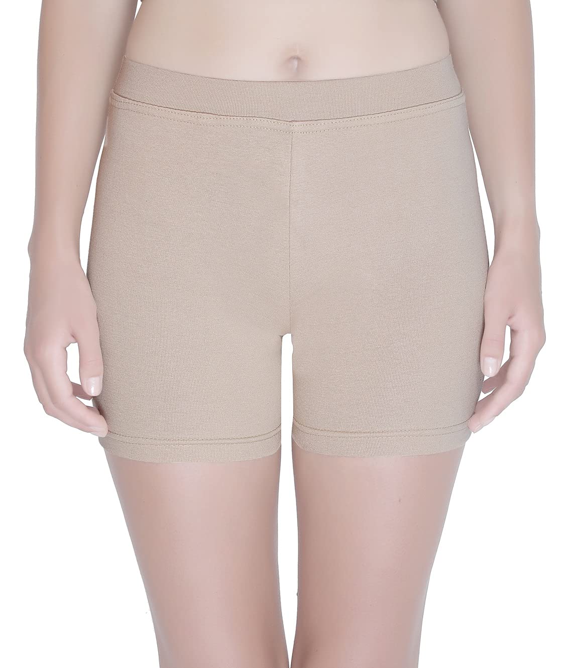 plumbury Women’s/Girl’s Cotton Lycra High Waist Under Skirt Shorts/Cycling Shorts, Size M-XL-picture-7