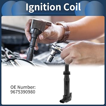 イグニッションコイル イグニッションコイルパック No.9675390980 シトロエンC4 2014-2020用 スタイリッシュなデザイン 3個