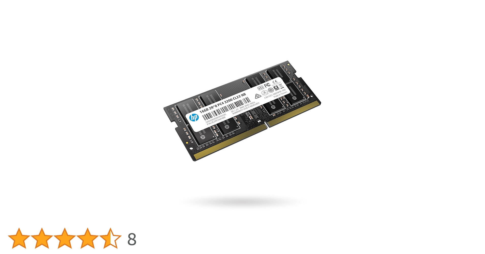 hp - HP製純正メモリ 8GB×2 16GB DDR4-3200 SODIMM HP 16GB DDR4-3200 SODIMM - 13L75AA - Computer Memory - CDW.com