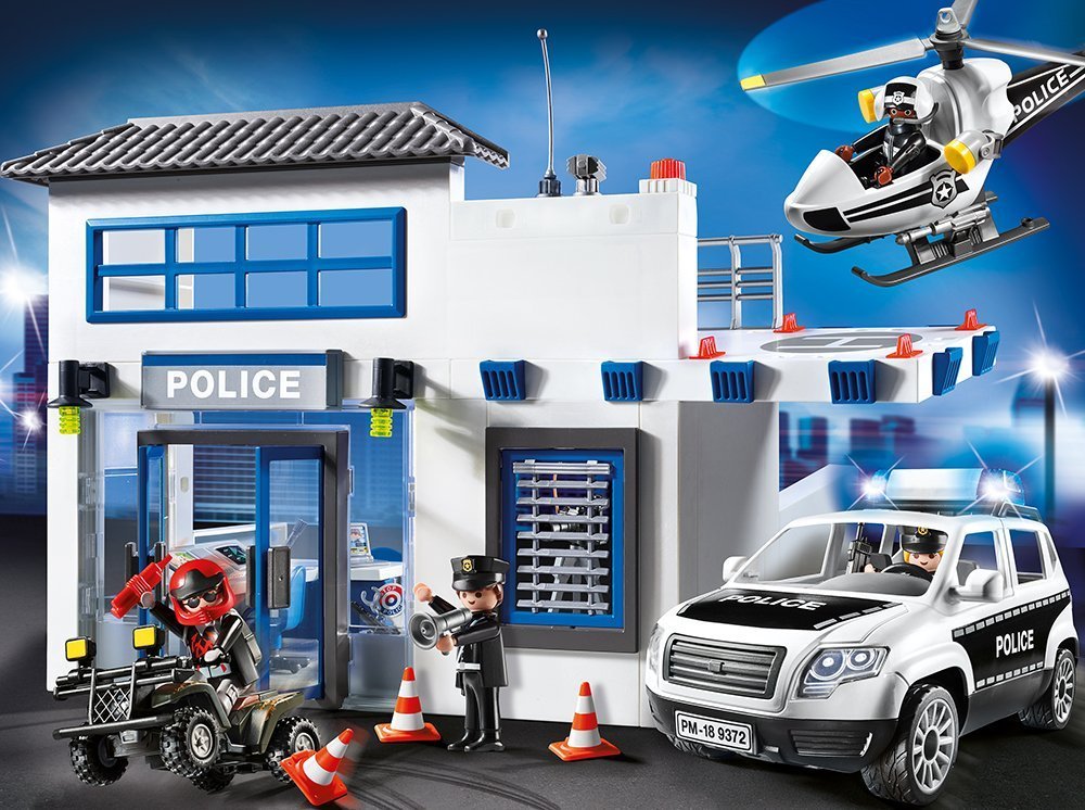 PLAYMOBIL Policía Mega Set(9372)