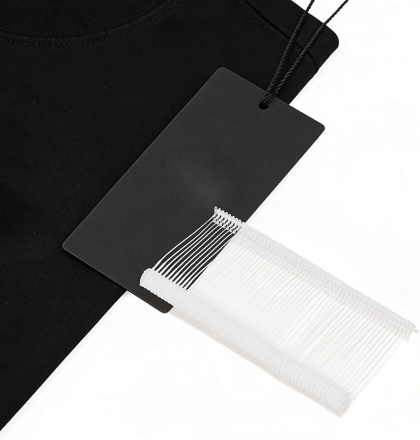 5000pcs Standard Tagging Gun Refills: 2" Plastic Fasteners for Clothing Labels and Price Tags, Garment Labeling Pins for Retail and Apparel Merchandising