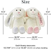 Vista 23 de Let's Make Memories 30369451 - Monos de peluche personalizados para parejas, diseño de animales de peluche, multicolor