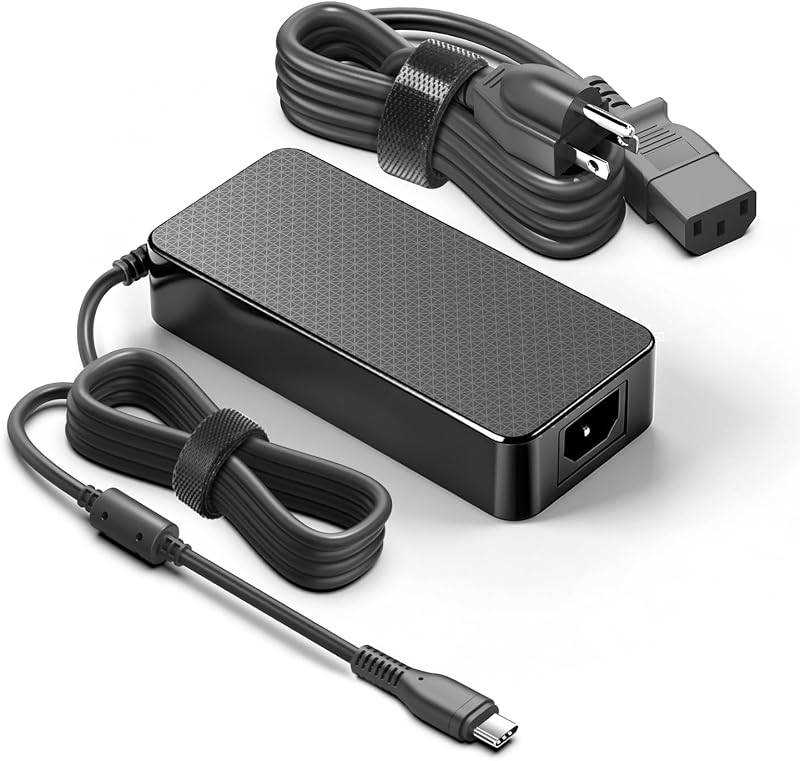 240W USB-C GaN PD3.1 Power Adapter 48V 5A Fast Charger AI Computer | for NVIDIA DGX Spark,Framework Laptop 16(2025),Dell HP MSI ASUS Lenovo Gaming Laptops,Thunderbolt 5/4 Docking Station