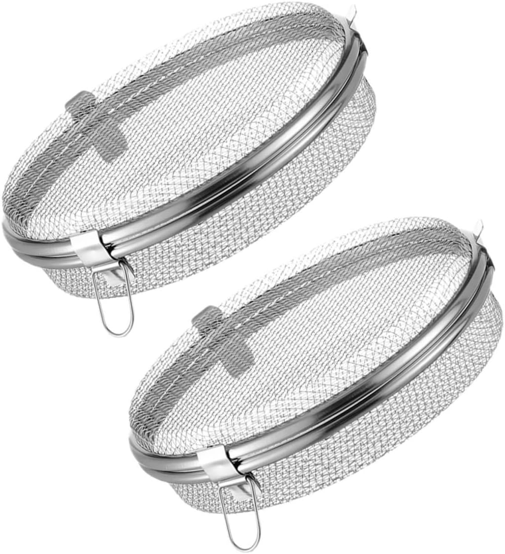 Cabilock 2pcs Stainless Steel Replacement Silverware Basket Versatile Dishwasher Utensil Organizer for Efficient Kitchen Storage and Drying Cutlery Holder for Utensils and Baking Needs
