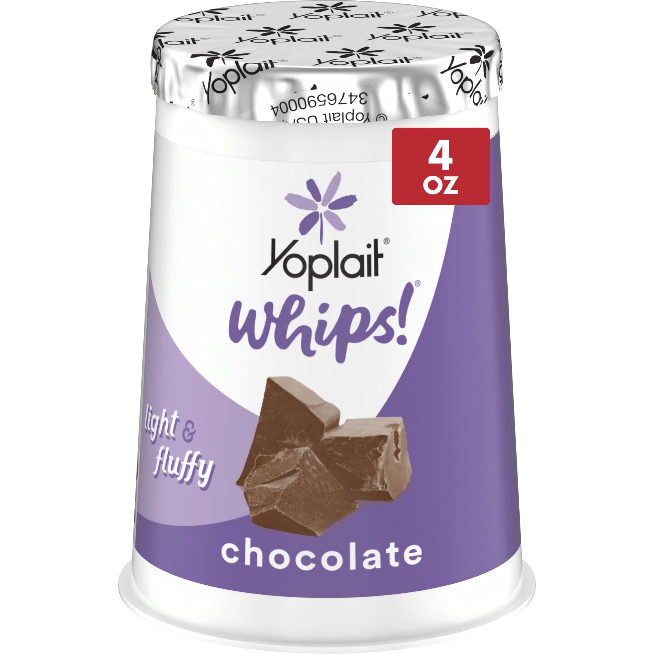 Amazon.com: Yoplait Whips Yogurt Mousse, Chocolate Flavored