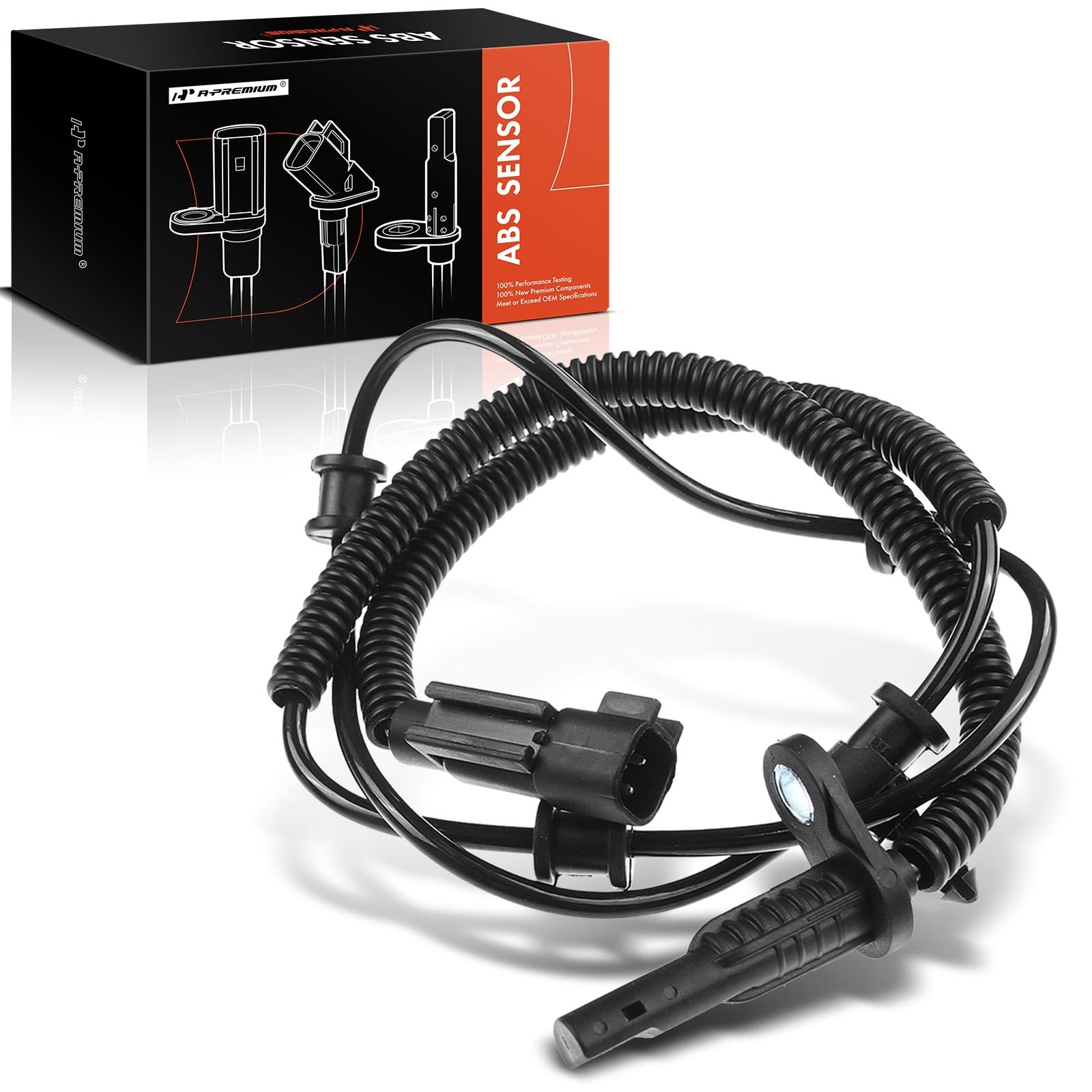 Front ABS Wheel Speed Sensor For Ram 1500 & 1500 Classic 2013-2020 – Left Or Right, 2-Pin, 68170065AB/AC/AD