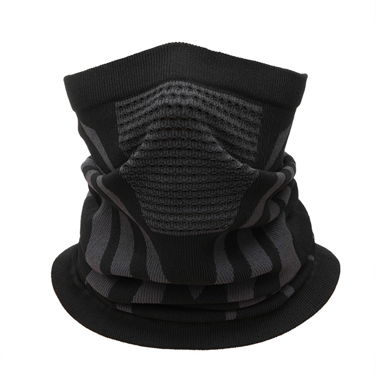 THE WHITE SHOP Winter Neck Warmer Gaiter Windproof Face Mask Bandana for Ski Snowboard Windproof Ski Mask Breathable Cold Weather Gear for Skiing, Snowboarding, Motorcycle Riding (Gray)