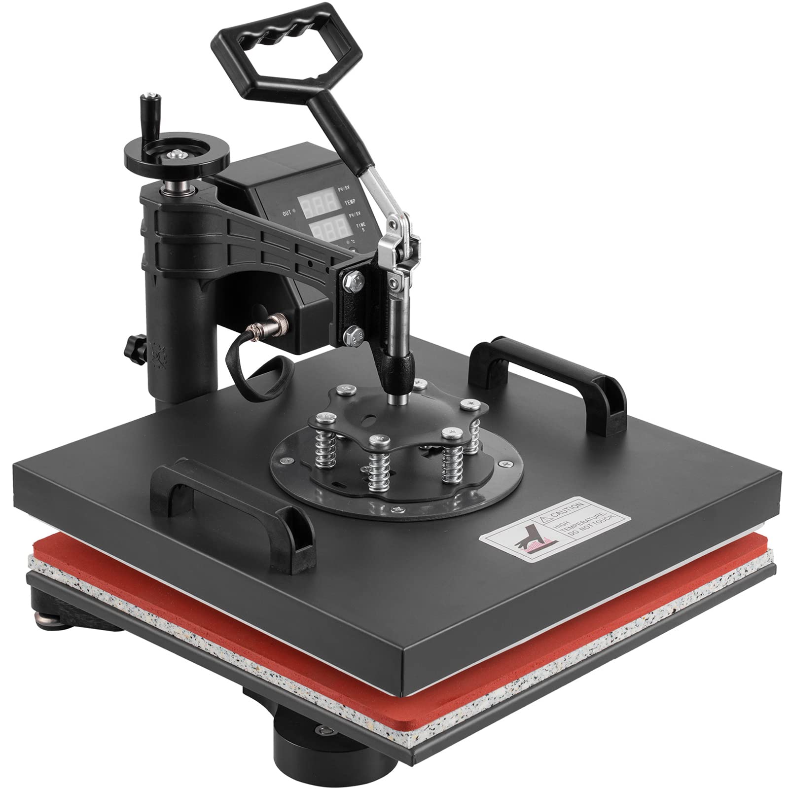 SHZOND Heat Press 8 in 1 Heat Transfer Machine, 15x15 Inch Swing Away  Transfer Sublimation Heat Press Machine for T Shirts, Hats, Mugs and Plates  (8 in 1 15x15 inch) : Amazon.ca: Home
