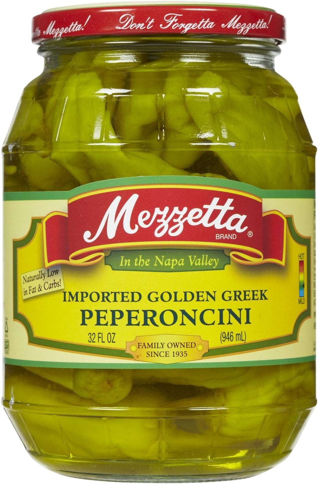 Mezzetta Golden Peperoncini, 32 oz