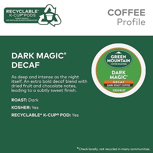 Vista 107 de Green Mountain Coffee Roasters Double Diamond, cápsulas Keurig K-Cup de una sola porción, cápsulas de café tostado oscuro, 96
